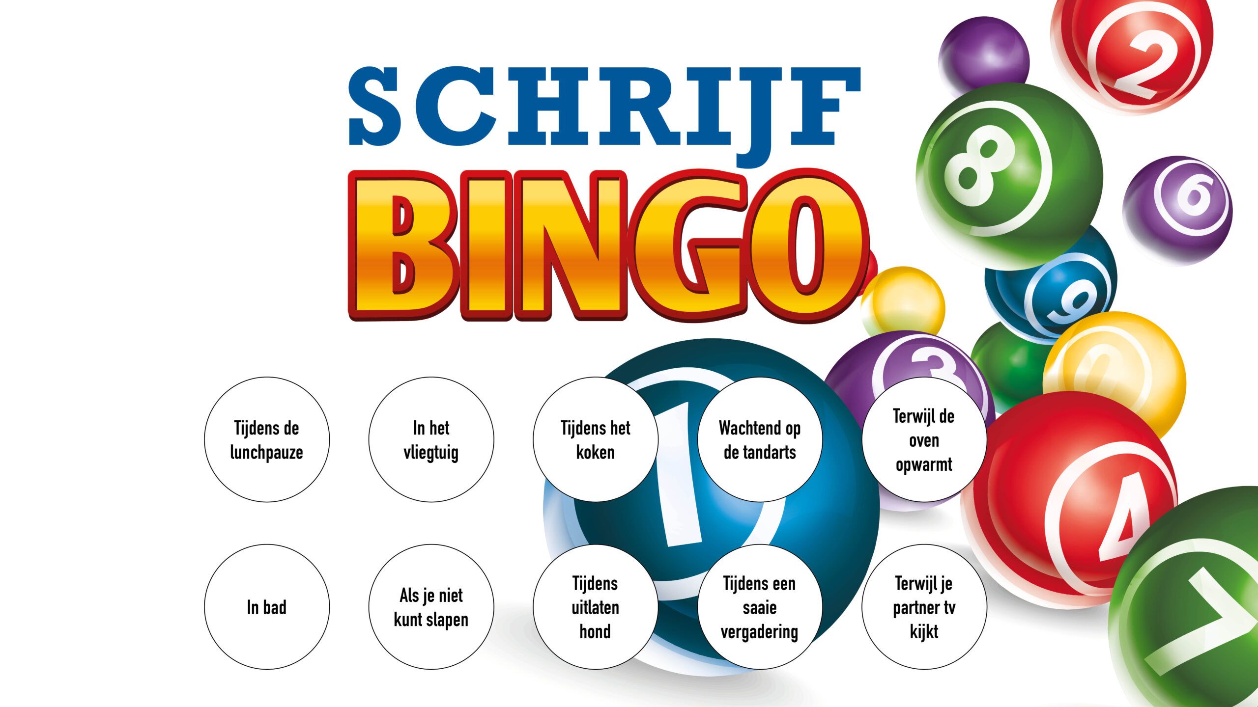 Schrijfbingo